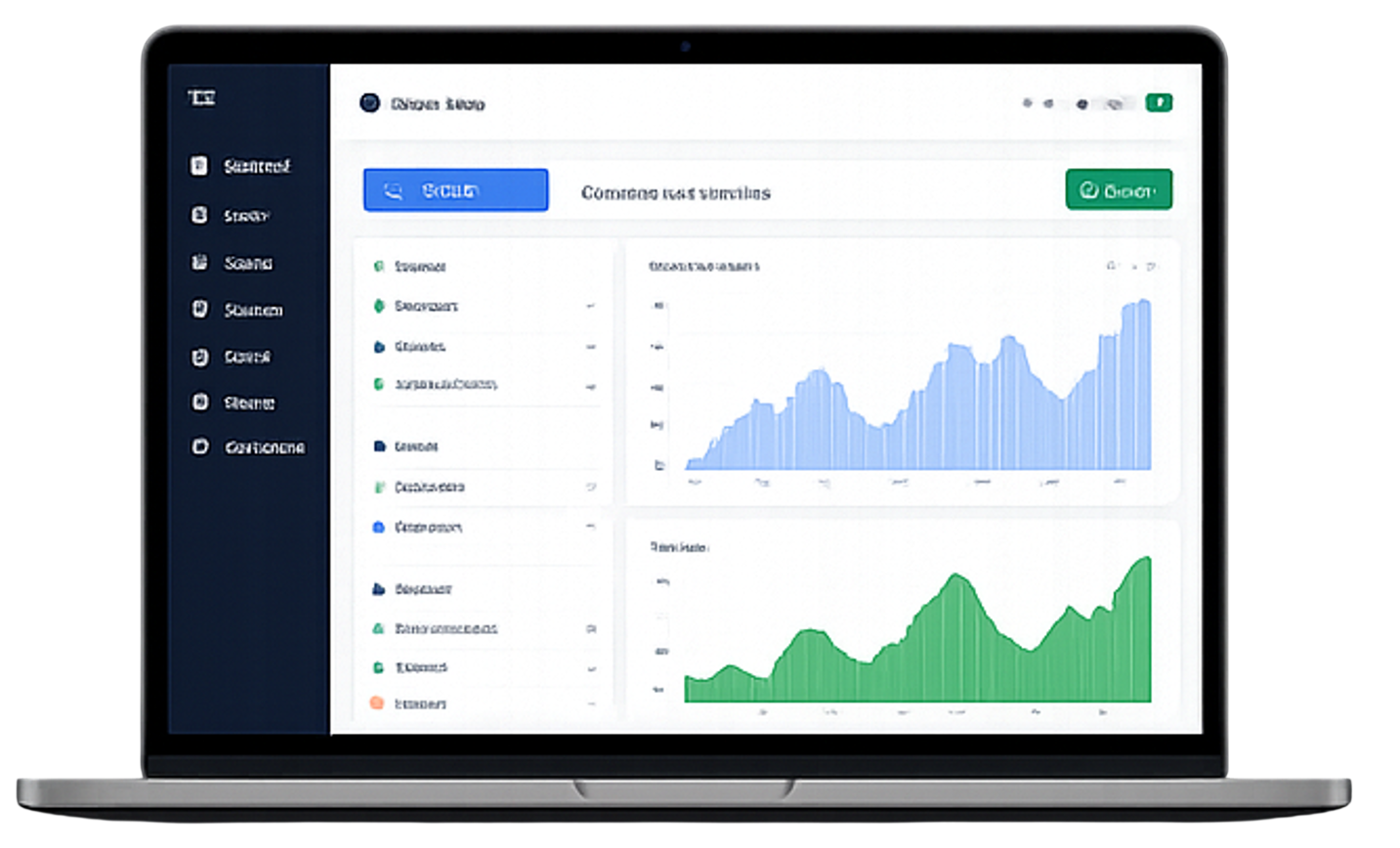 ERP Minimarket dashboard